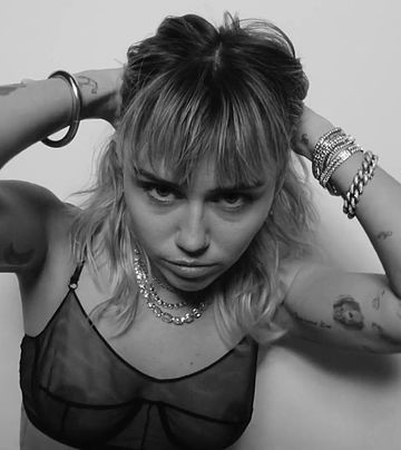 Miley Cyrus lingerie