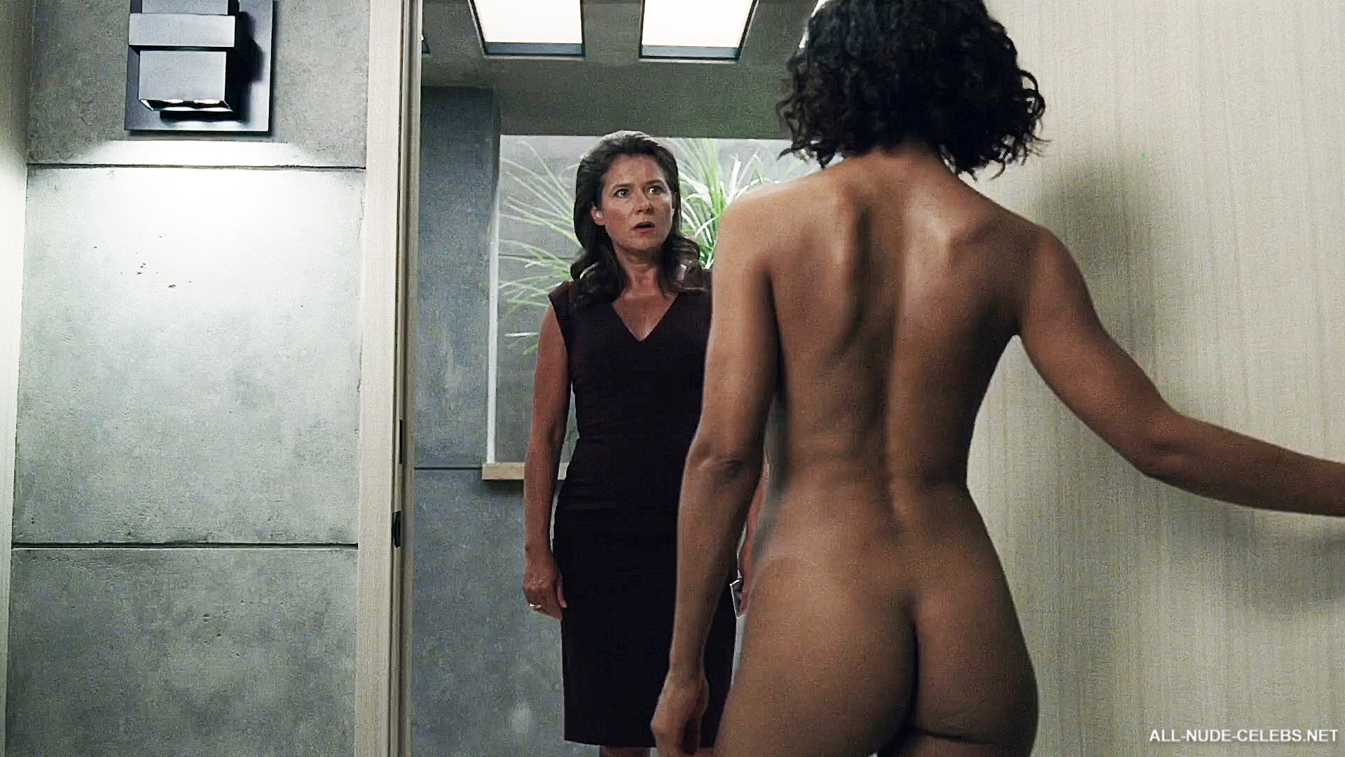 Tessa Thompson nude and sex movie scenes.