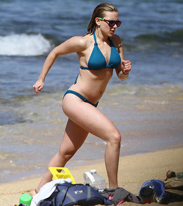 Scarlett Johansson swimsuit