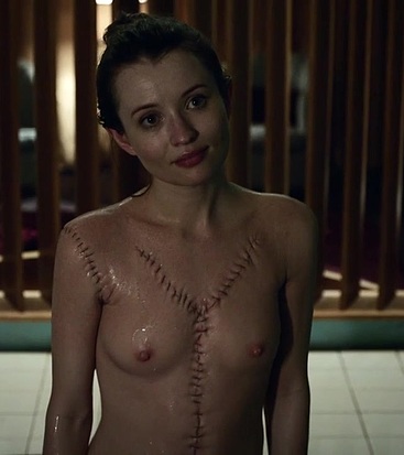 Emily Browning topless