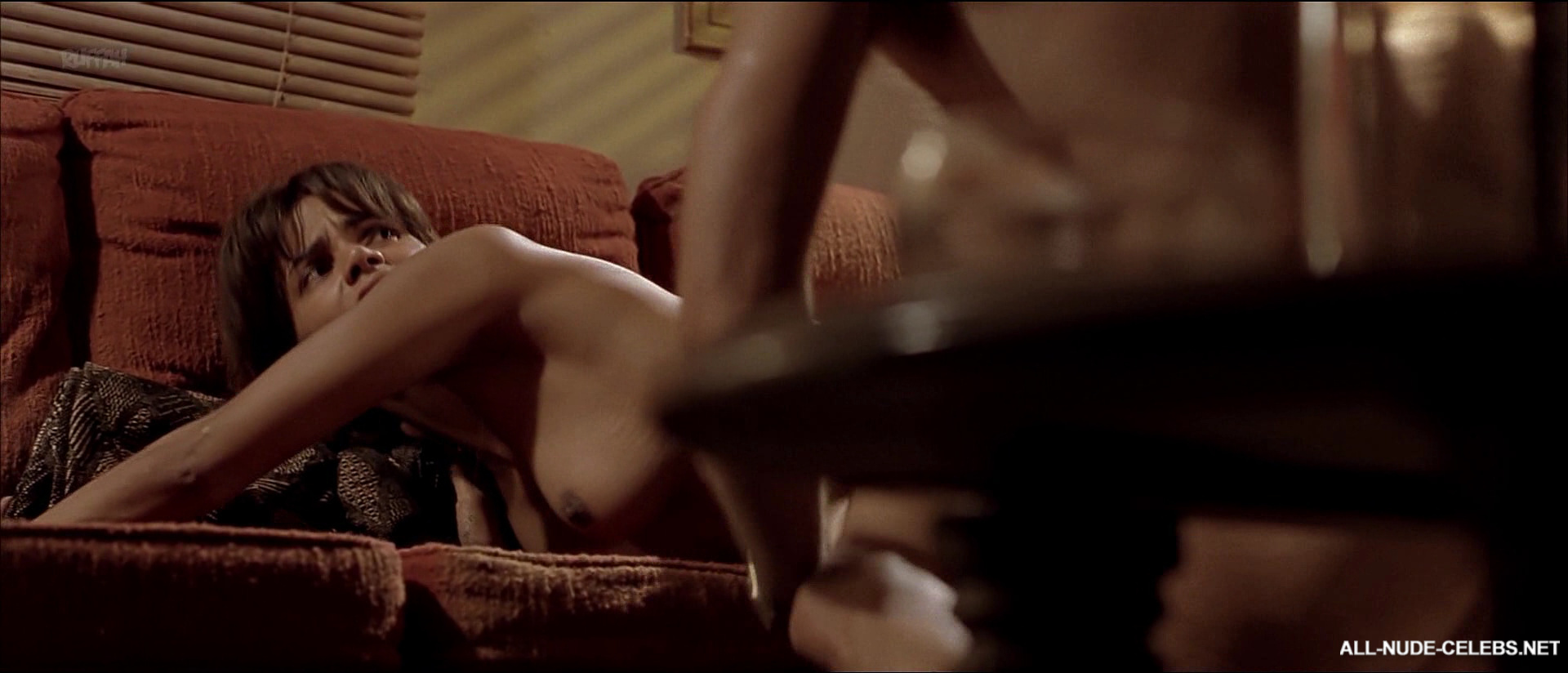 Halle Berry rough sex movie scenes.
