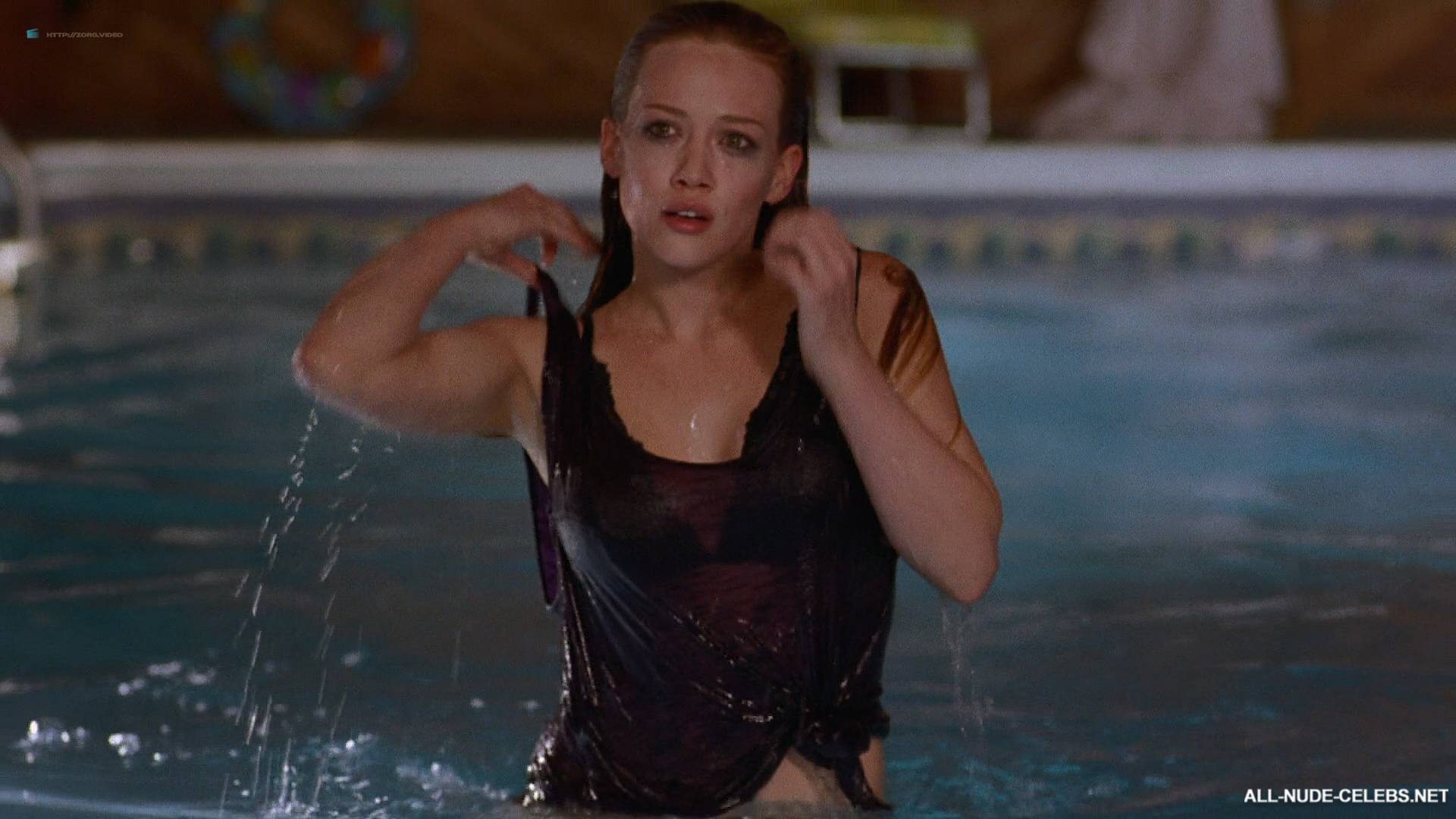 I love Hilary Duff sexy movie scenes. 