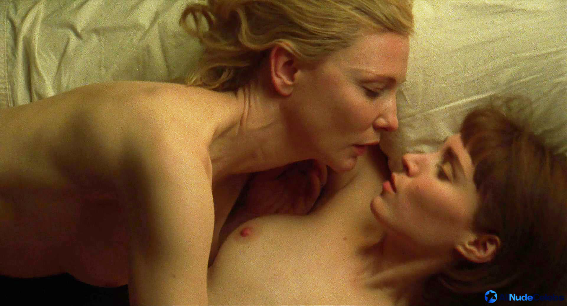Cate Blanchett nude lesbian sex scenes.