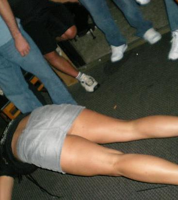 Gina Carano drunk ass photos