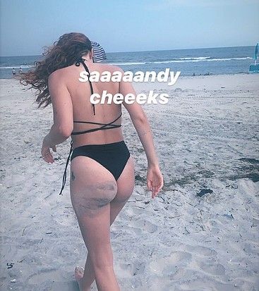 Madeline Brewer bikini ass