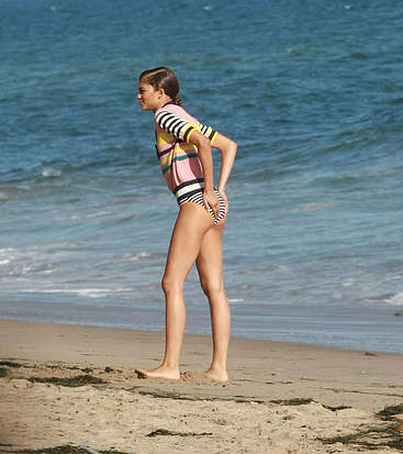 Zendaya sexy beach