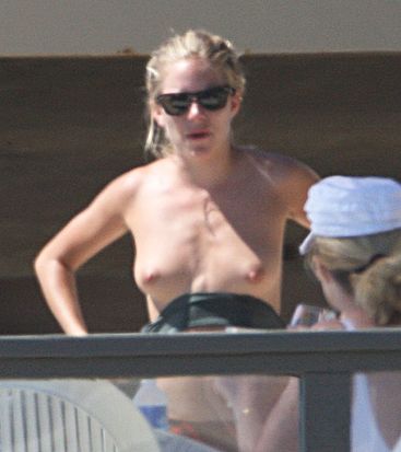 Sienna Miller naked beach pics