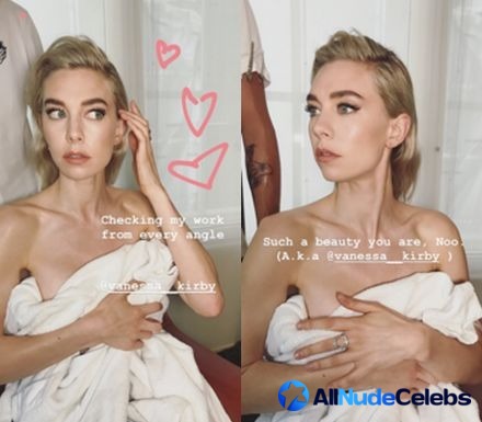 Let’s take a look at Vanessa Kirby private shots as well. 