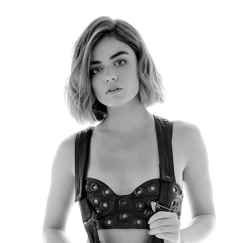 Lucy Hale sexy photoshoots.