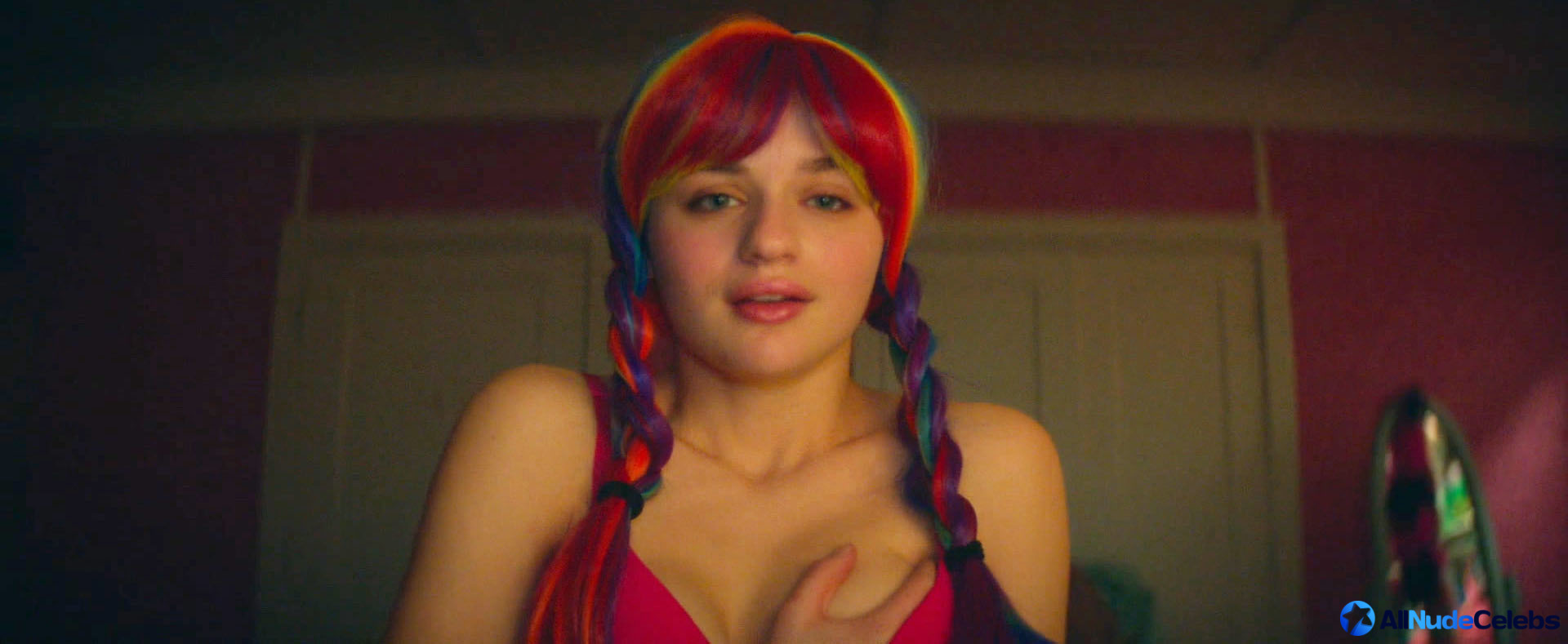 Joey King nude and lingerie scenes.