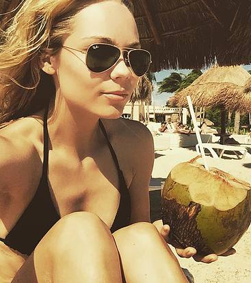 Laura Vandervoort bikini selfie