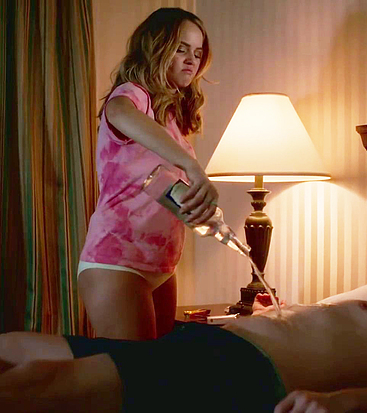 Debby Ryan lingerie sex scenes.