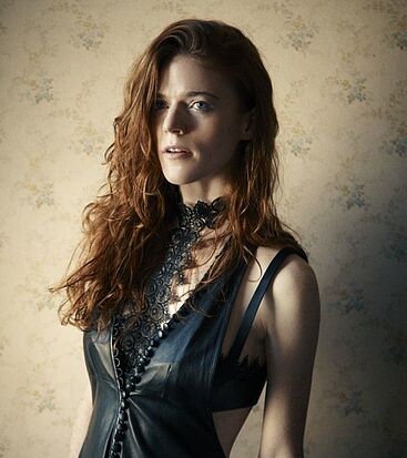 Rose Leslie bra