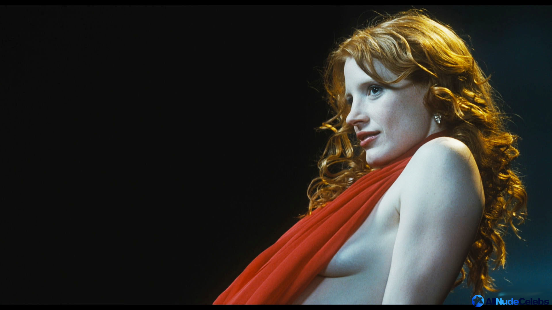 Jessica Chastain nude and rough sex actions.