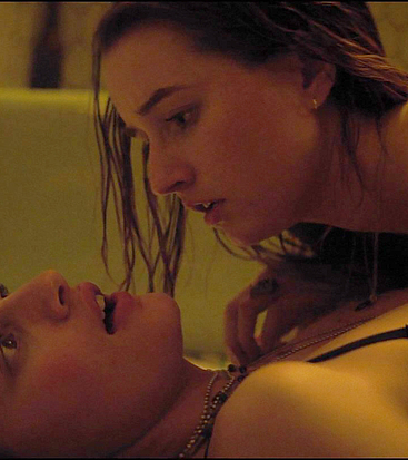 Kaitlyn Dever nude and lesbian sex scenes.