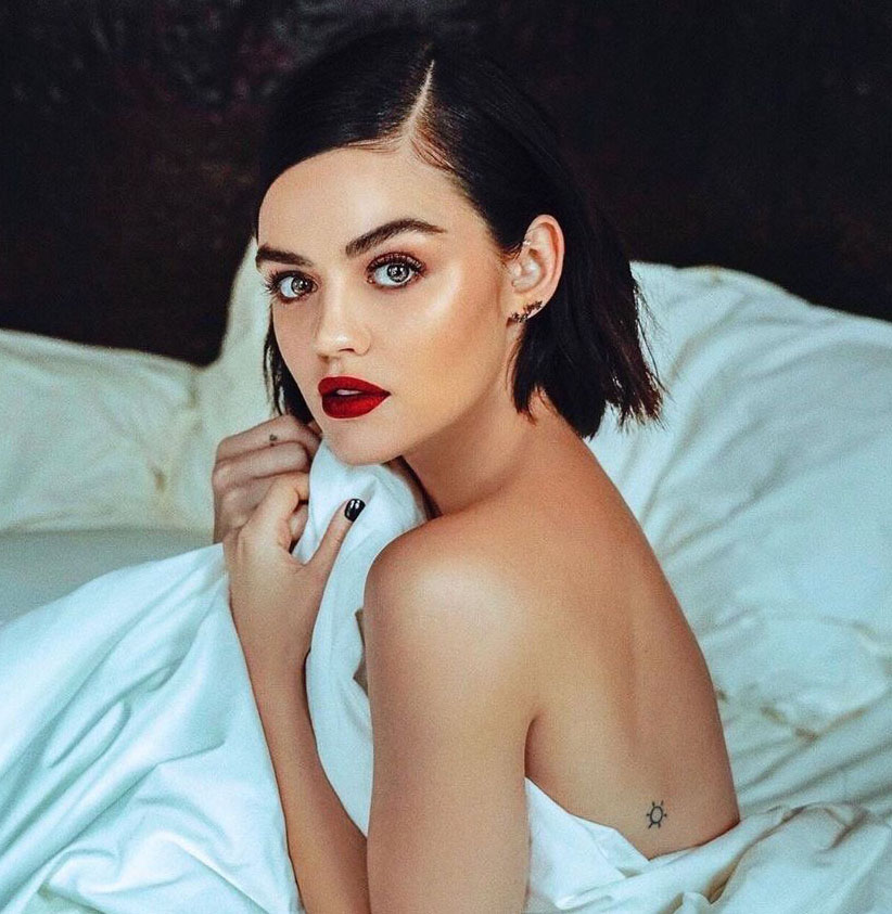 Lucy hale topless leaked