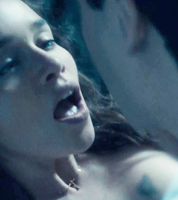 Emilia Clarke orgasm moment