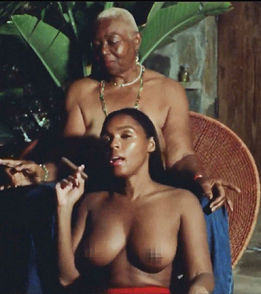Janelle Monae topless