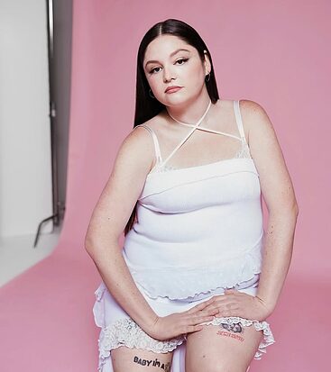 Megan Stalter topless and lingerie pics