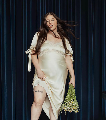 Megan Stalter topless and lingerie pics