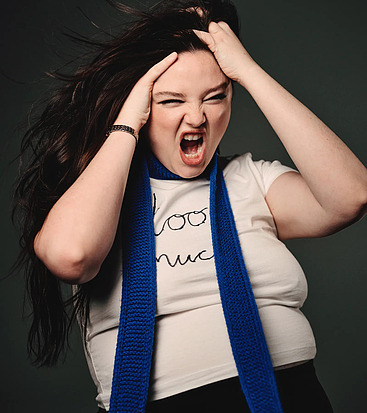 Megan Stalter topless and lingerie pics