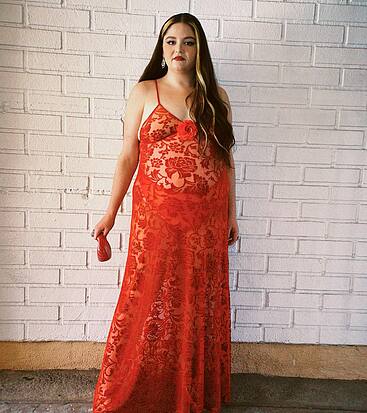 Megan Stalter see through